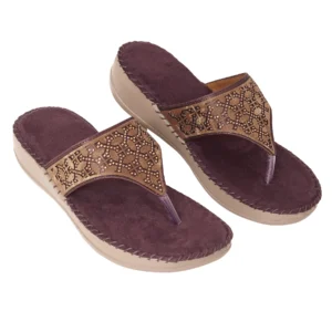 Liquitus OrthoCloud Support Hand Stiched  Luxe Comfort Bruised Burgundy Blossom Bruised Berry Bronze Therapy Flip Flop Deep Plum Floral Wellness Wedge ComfortGlam Oxblood Lace Orthopaedic Flip Flop