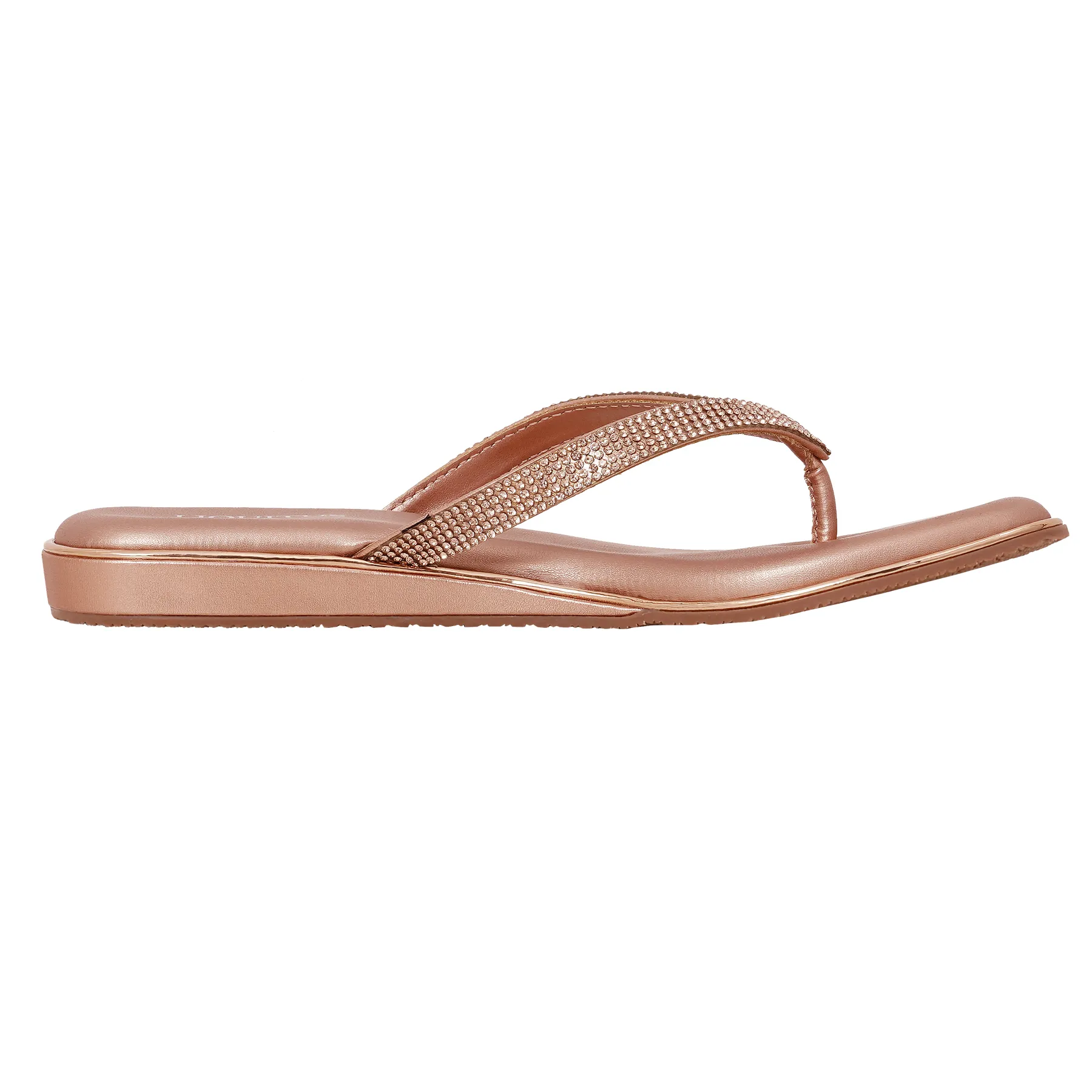 Liquitus Glimmer Glide Copper Rose Sparkle Casual Bronze Rose Radiant Ease Rose Copper Copper Blush Dazzle Flat Heels - Image 5