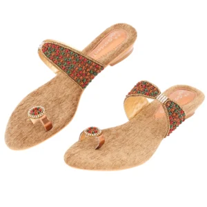Desert Bloom Ethnic Flats
