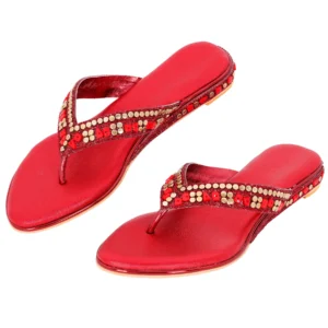 Red Sparkle Sandal